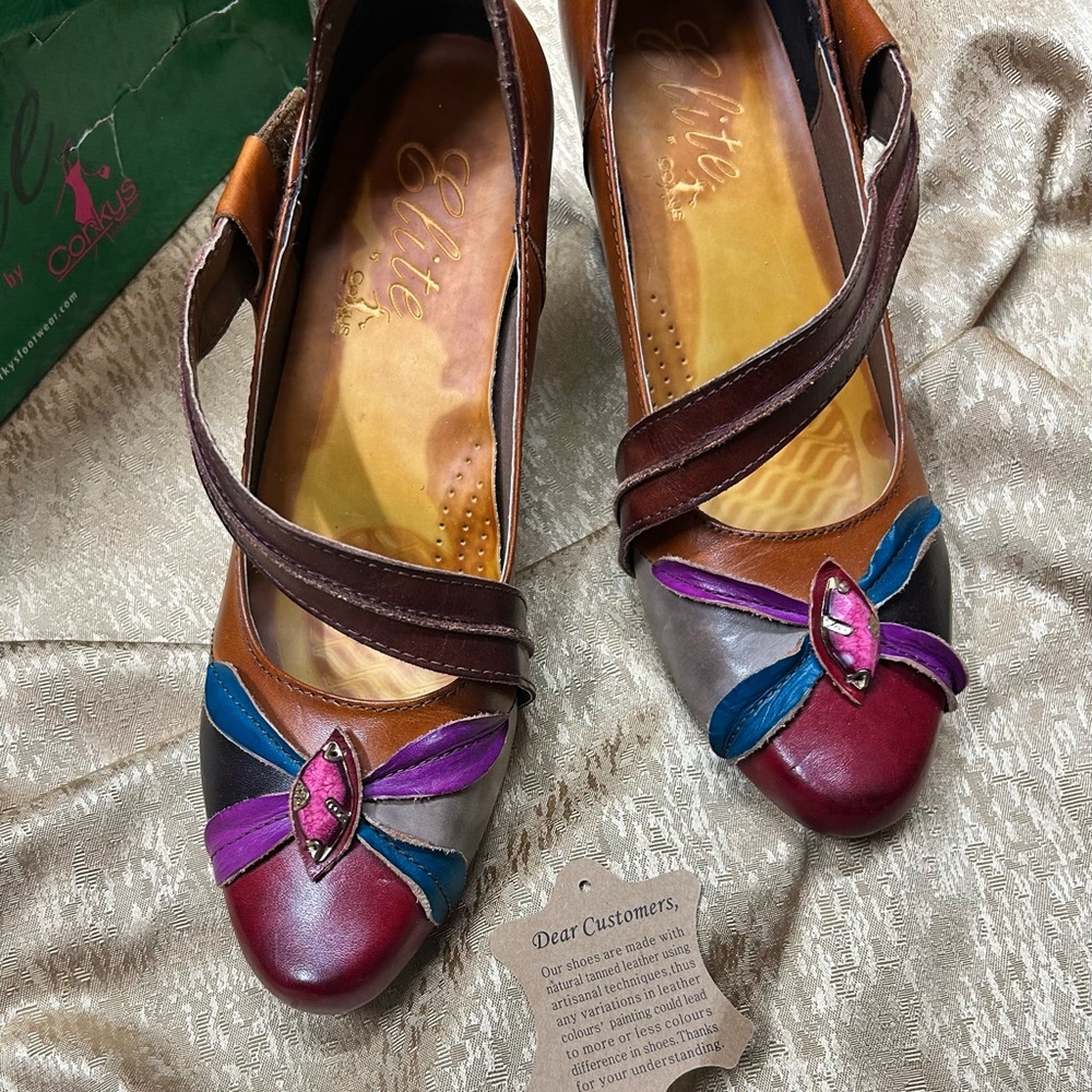 Elite Women's Multicolor Heels